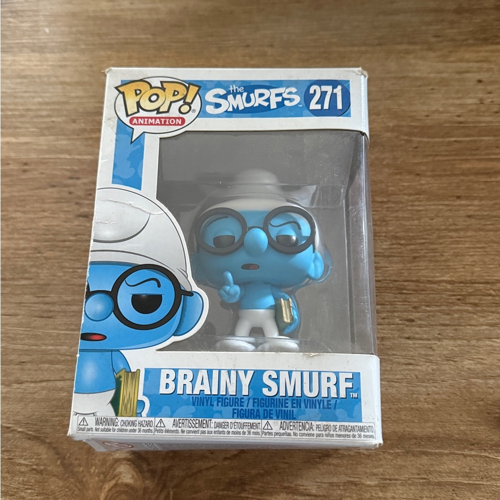 Funko Pop! Animation Brainy Smurf